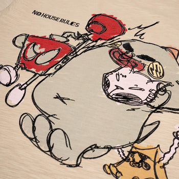 TNT x Dmeow - Bully Tee - Khaki