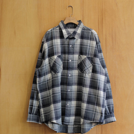 Vavues Pocket Plaid Shirt