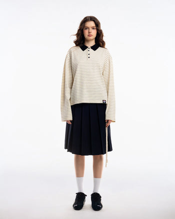 PP - NOA Striped Polo Tee