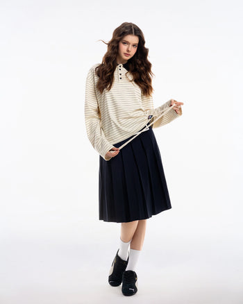 PP - NOA Striped Polo Tee