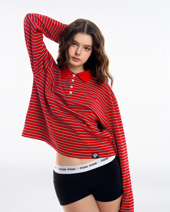 PP - Olly Striped Polo Tee