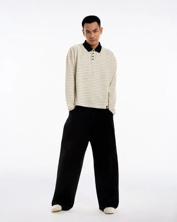 PP - NOA Striped Polo Tee