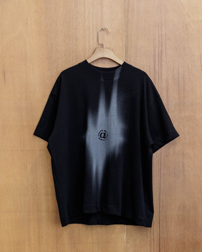 BEUTER® FL@SH Printed Black T-Shirt