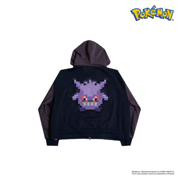 TNT - Gengar Zipped Hoodie - Purple