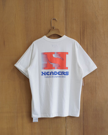 HEADERS Speed Line Tee - White