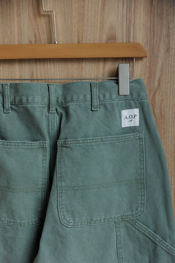 A.O.P Vintage Washed Work Pants