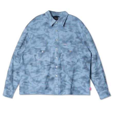 Against Lab - Stained Dame Shirt - Light Blue