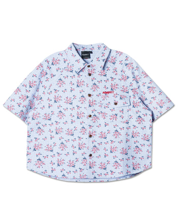 Against Lab - Floral Miguel Shirt - Blue