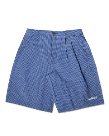 Against Lab - Nylon Ripstop Money Shorts - Navy