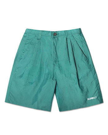 Against Lab - Nylon Ripstop Money Shorts - Green