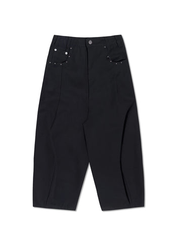 Against Lab - Studded Yankii Pants - Black
