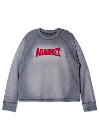 Against Lab - Sunfade Lazy Tee - Dark Grey