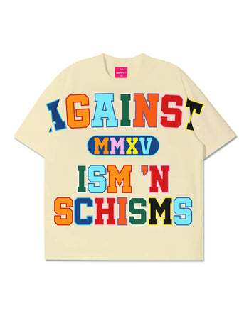 Against Lab - Ism And Schism Tee - Cream