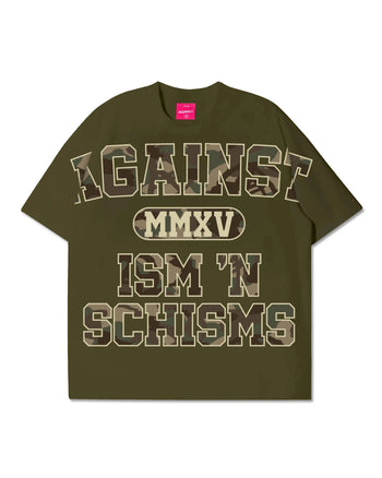 Against Lab - Ism And Schism Tee - Olive
