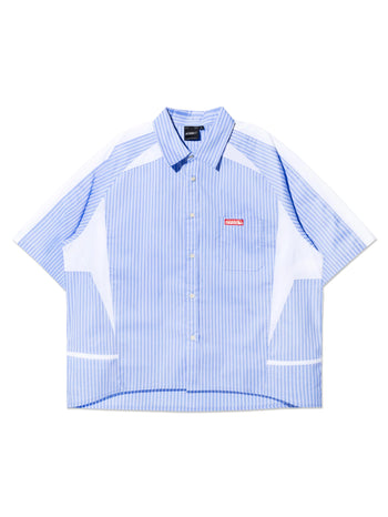 Against Lab - Joga Button Shirt - Blue
