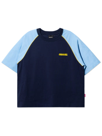 Against Lab - Sport Raglan Tee - Blue