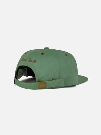 Goers Studio - Pet Club 5-Panel Strapback Cap - Match Green