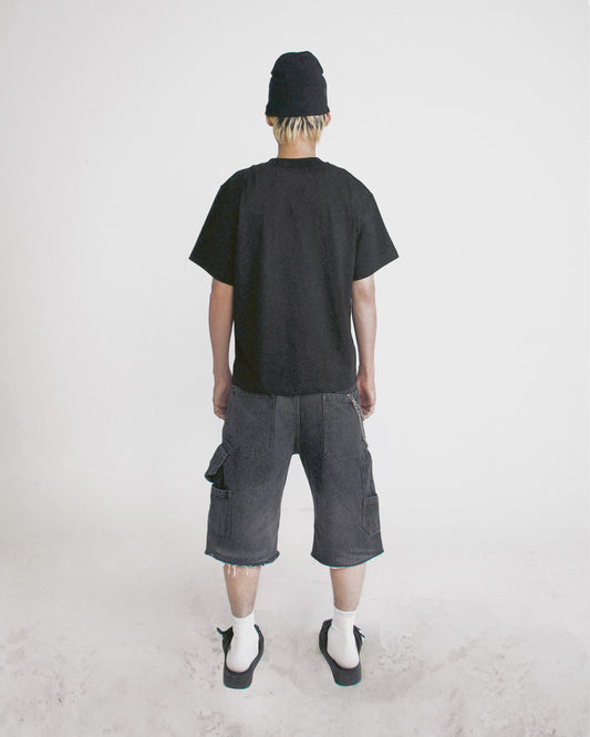 PISTOL- ACP "P1st0l " Boxy Tee - Black