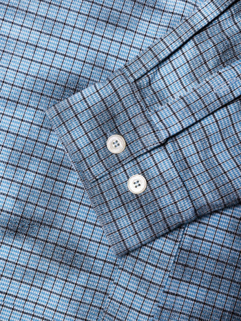 Against Lab - Stained Dame Shirt - Light Blue