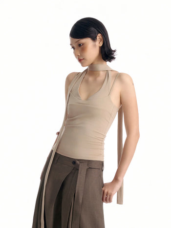 Melancholy - Caleste Charm Top - Beige