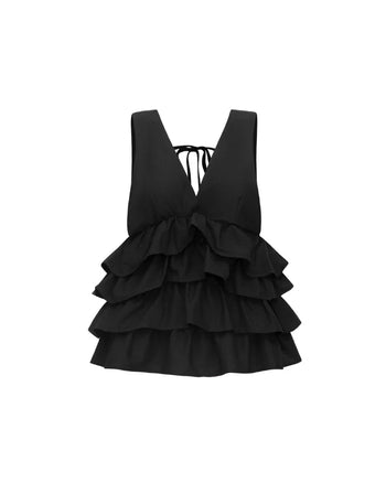 Melancholy - Roselle Tiered Top