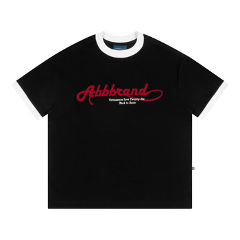 ABBBrand - Back To Basic - Boxy Tee - Black