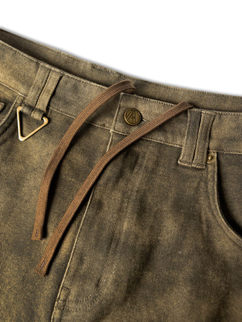 Against Lab - Washed Cotton Perfect Pants