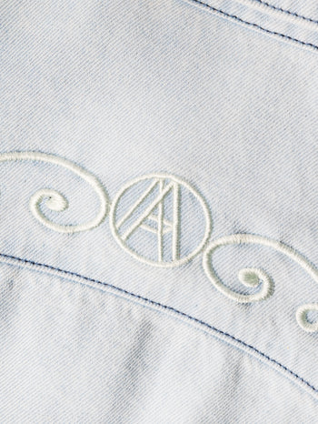 Against Lab - Denim Cowboy L/S Dame Shirt