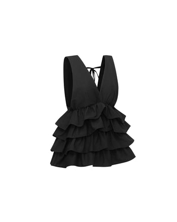 Melancholy - Roselle Tiered Top