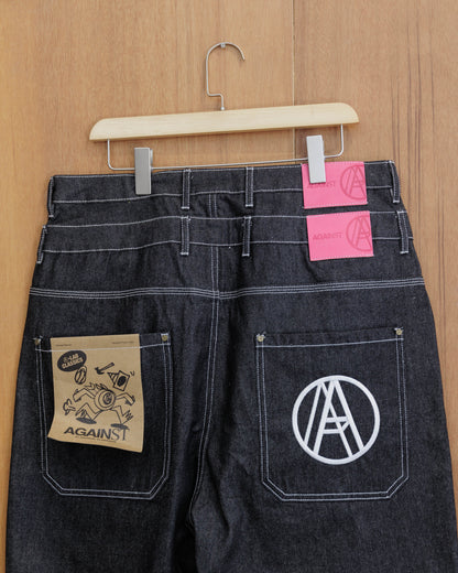 Against Lab - Double Waisted Jeans