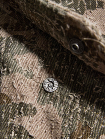 abp . Biggie Cargo Pants - Distressed Camo