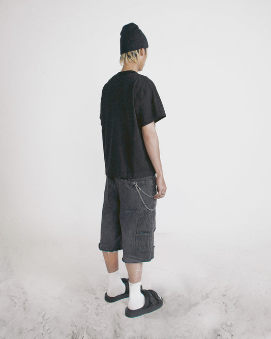 PISTOL- ACP "P1st0l " Boxy Tee - Black