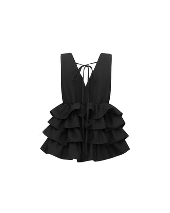 Melancholy - Roselle Tiered Top