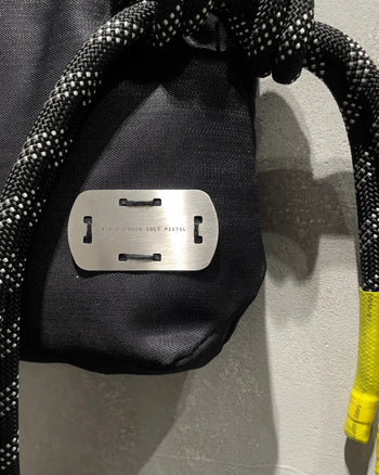 PISTOL - Dark Metallic Kitbag - Black Paracod