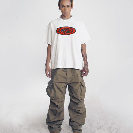 PISTOL - ACP "Cyclone " Boxy Tee - White
