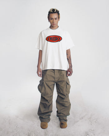 PISTOL - ACP "Cyclone " Boxy Tee - White