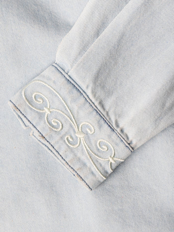 Against Lab - Denim Cowboy L/S Dame Shirt