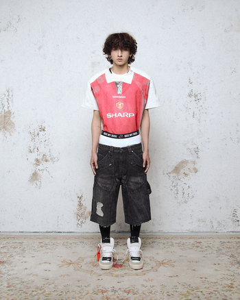 K.M.C - "Red Devil " Tee - White