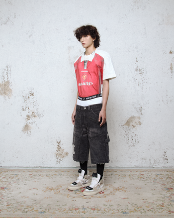 K.M.C - "Red Devil " Tee - White