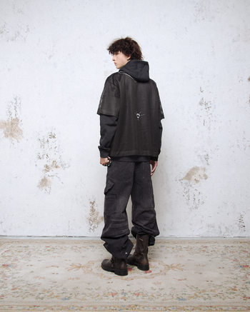 K.M.C - Rage Black Mesh Tee