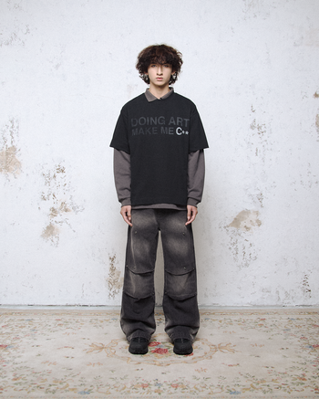 K.M.C - Art Tee -Black