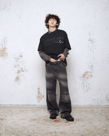 K.M.C - Art Tee -Black