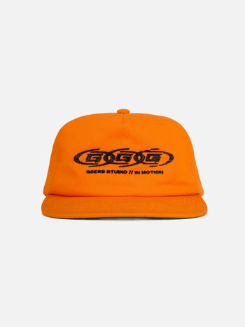 Goers Studio - Motion 5-Panel Snapback Cap - Orange