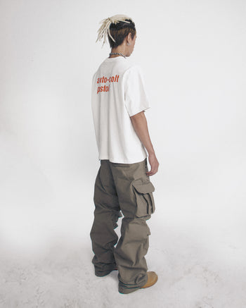 PISTOL - ACP "Cyclone " Boxy Tee - White