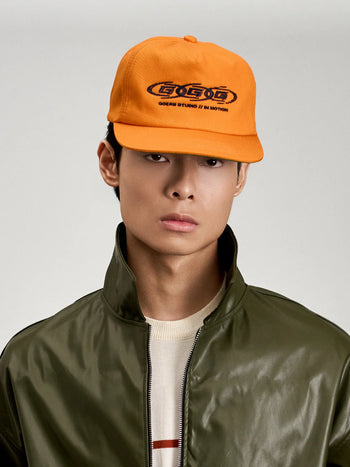 Goers Studio - Motion 5-Panel Snapback Cap - Orange