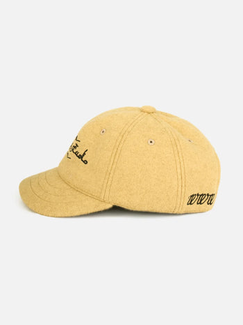 Goers Studio - Flower 6-Panel Low Profile Cap - Mustard