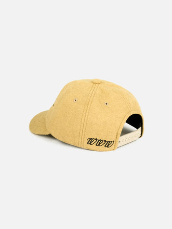 Goers Studio - Flower 6-Panel Low Profile Cap - Mustard