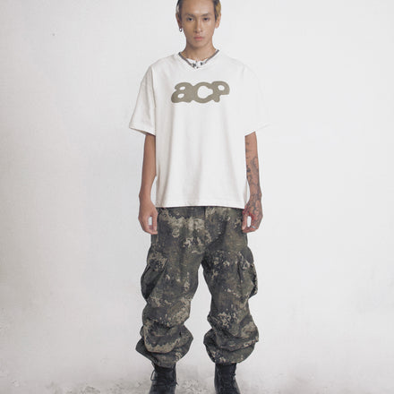 PISTOL - ACP Pulse Logo Boxy Tee - White