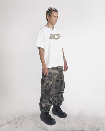 PISTOL - ACP Pulse Logo Boxy Tee - White