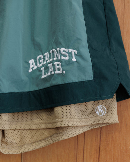 Against Lab - Varsity Layered Shorts